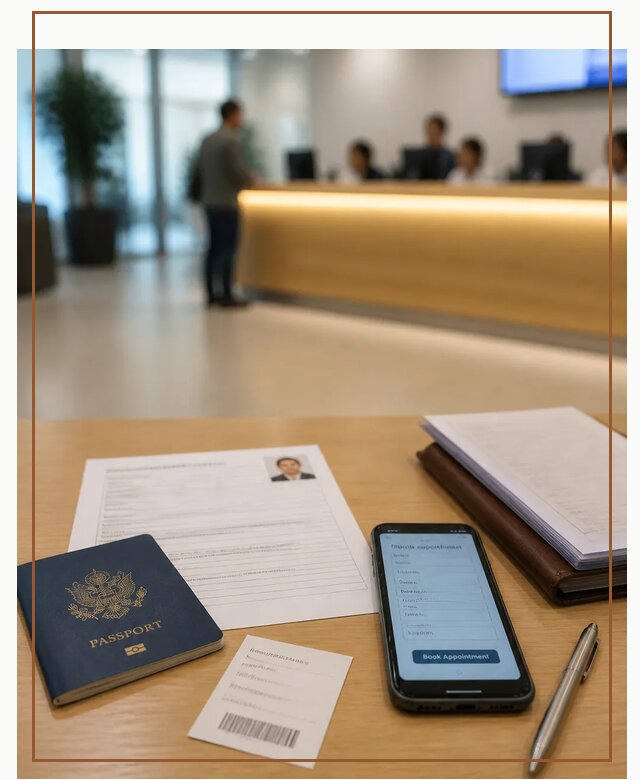 Запись в визовый центр в Новошахтинске для подачи документов