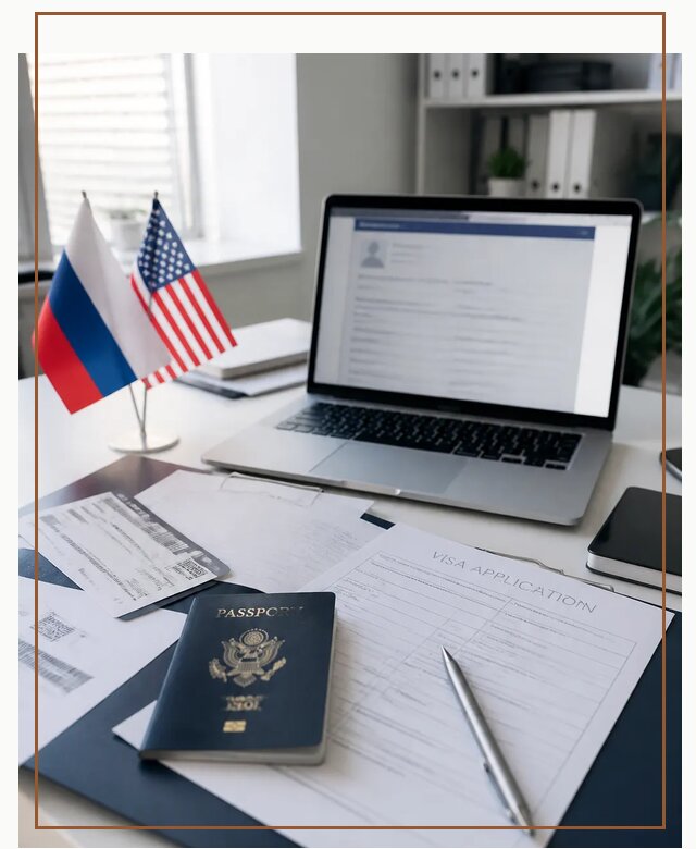 Оформление визы в США для туристов и бизнеса в Новошахтинске