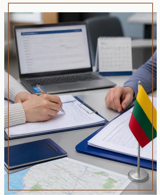 Профессиональное оформление визы в Литву для поездки в Новошахтинске