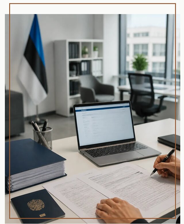 Оформление ВНЖ в Эстонии для переезда и легального проживания в Новошахтинске